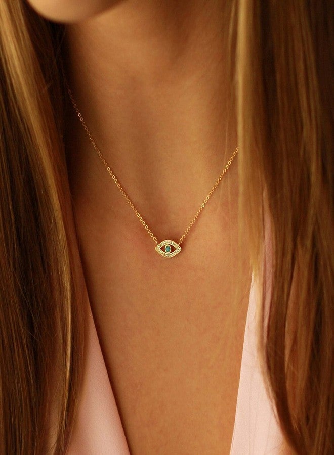 Collner 14K Gold Heart Pendant Necklace for Women Dainty Star Necklace Tiny Evil Eye Choker Necklace Boho Crescent Moon Necklace Minimalist Jewelry - Image 3